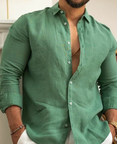 ELIJAH | Classic Men's Button-Up Shirt