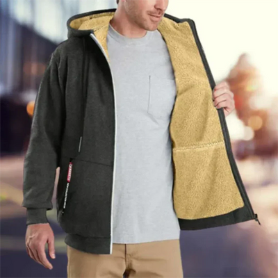 Eckharda | Men's long arm warm jackets | zipper