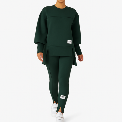 Sweater and leggings set modern and comfortable for women