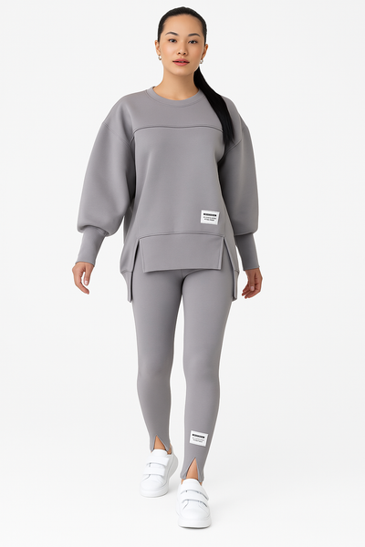 Sweater and leggings set modern and comfortable for women