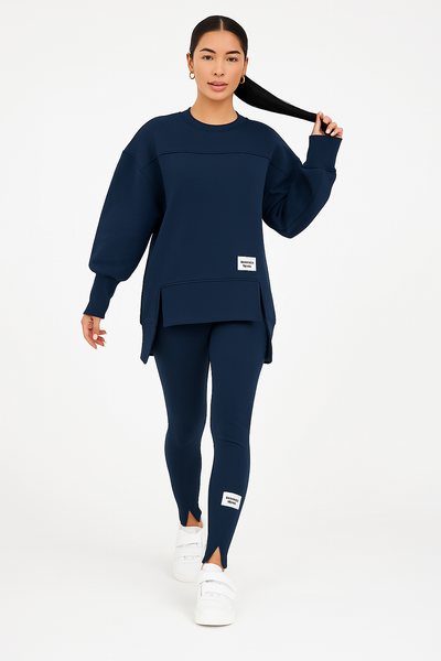 Sweater and leggings set modern and comfortable for women