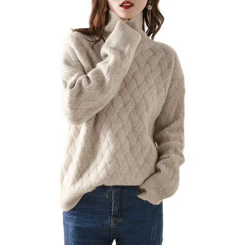 Sweaters made of soft cashmere for stylish women's look