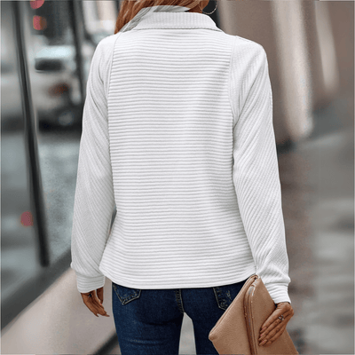 Jenica | Chic Half-Zip Top