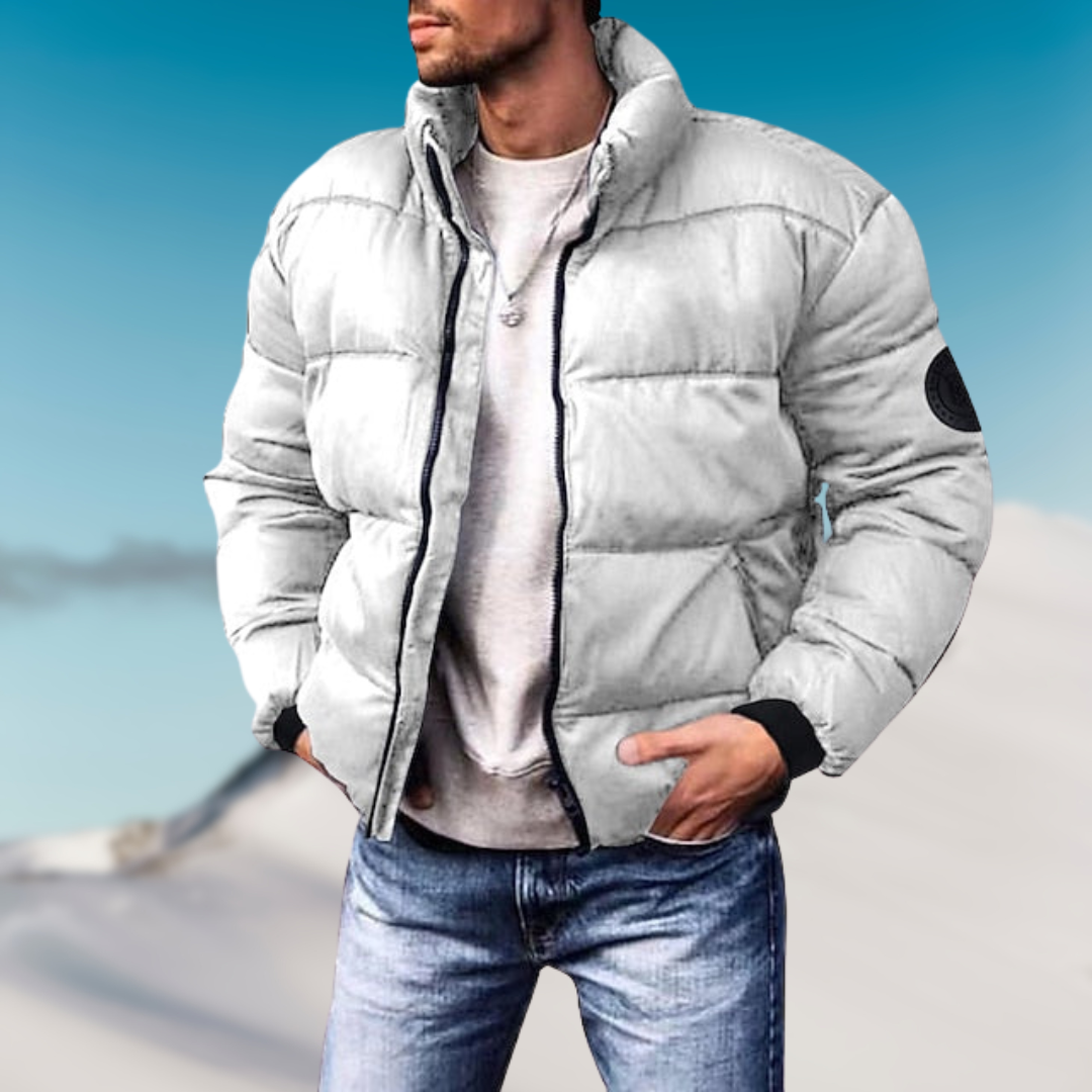Lenvard | Men's winter down jacket | Warmth