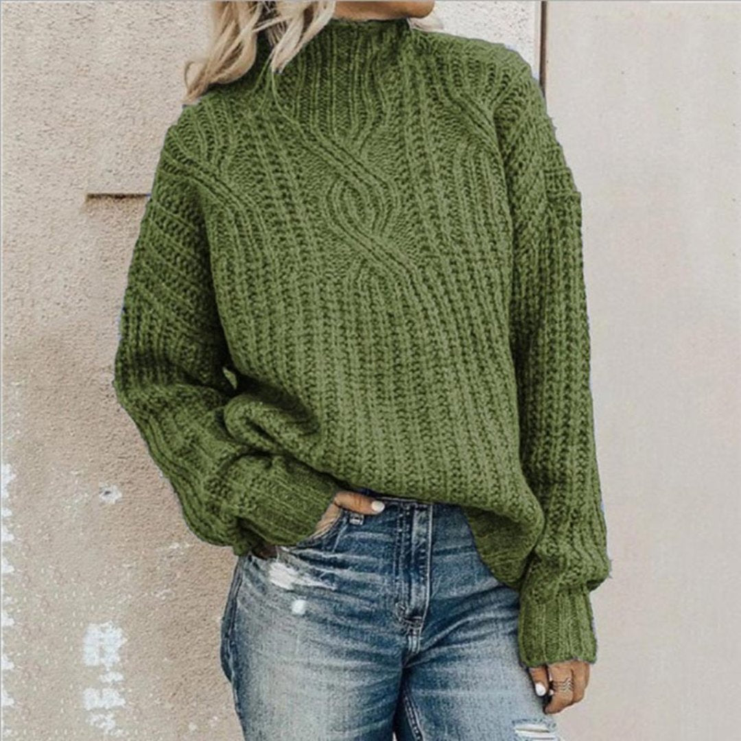 IRISITIM | Women's comfortable knit sweater | Warmth