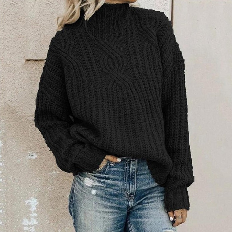 Maree | Cozy Twist Cable Knit Sweater