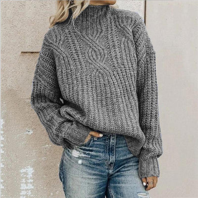 Maree | Cozy Twist Cable Knit Sweater