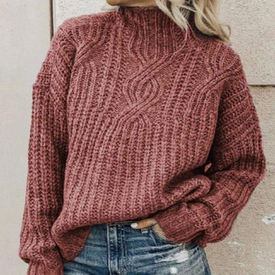 Maree | Cozy Twist Cable Knit Sweater