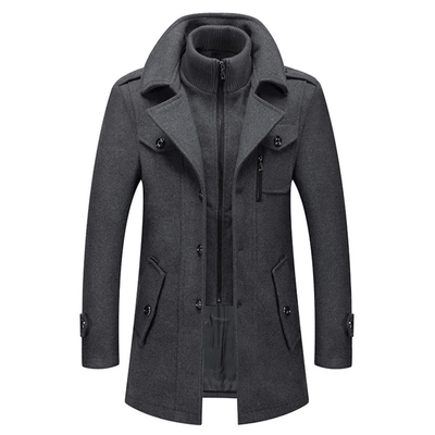 Justine | Timeless Elegance Men's Overcoat