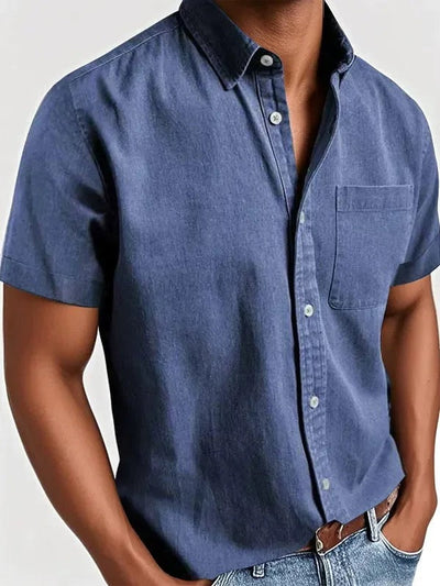 Miles™ | Cotton Short Sleeve Shirt