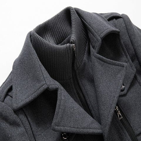 Justine | Timeless Elegance Men's Overcoat
