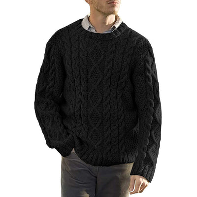Kevin | Heritage Cable Knit Sweater