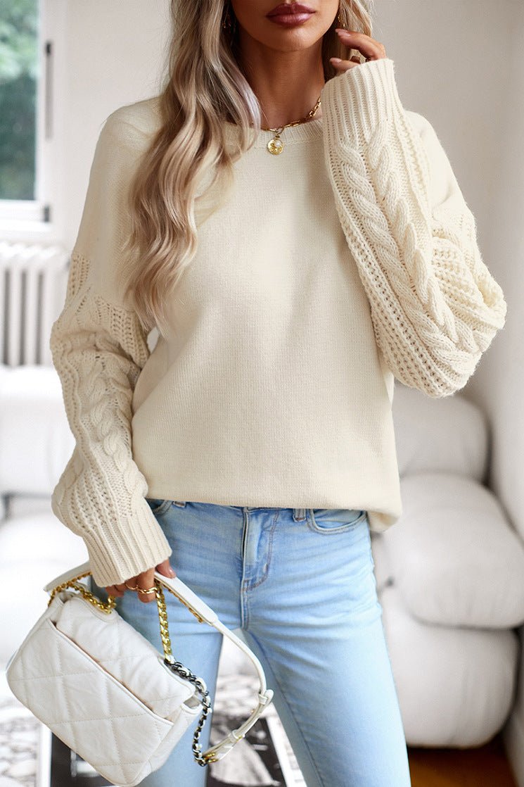 Long -sleeved women circular sweaters - warm & stylish in winter