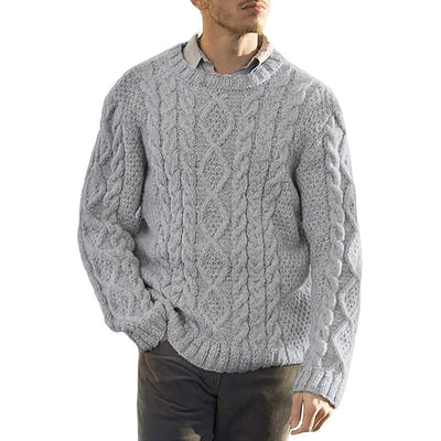 Kevin | Heritage Cable Knit Sweater