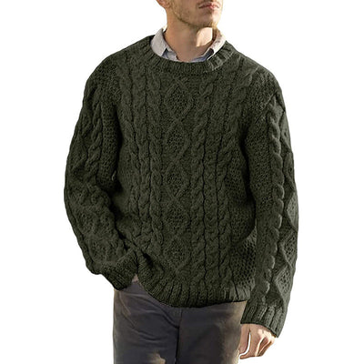 Kevin | Heritage Cable Knit Sweater