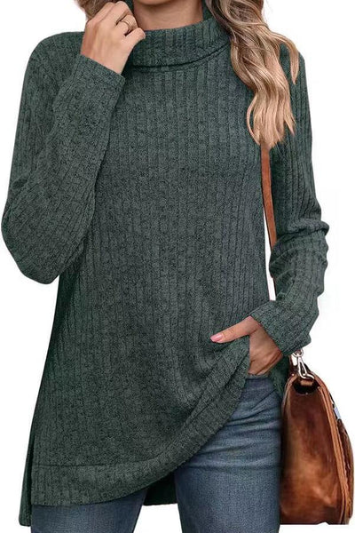 Green turtleneck - warm, stylish & versatile