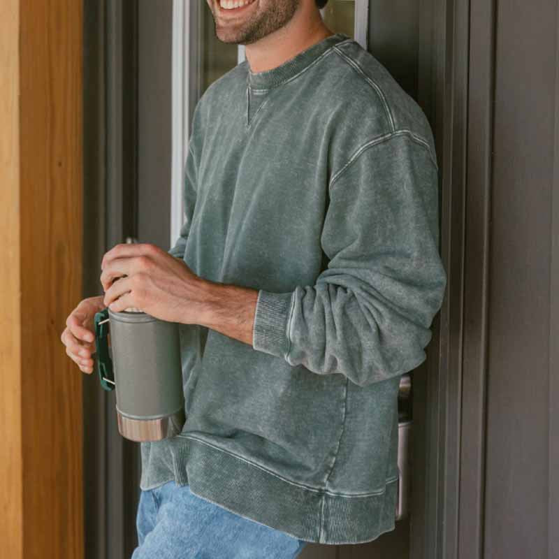 Glenn | Classic Crewneck Sweatshirt