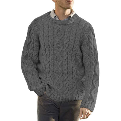 Kevin | Heritage Cable Knit Sweater