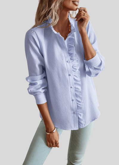 Alina | Elegant Ruffle Top