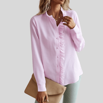Alina | Elegant Ruffle Top