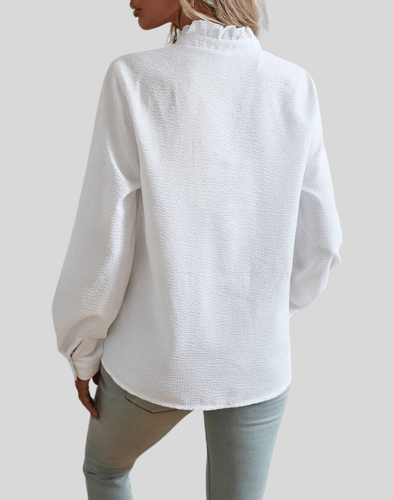 Alina | Elegant Ruffle Top