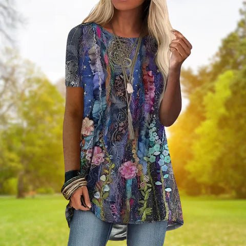 Francine | Luxe Floral Top
