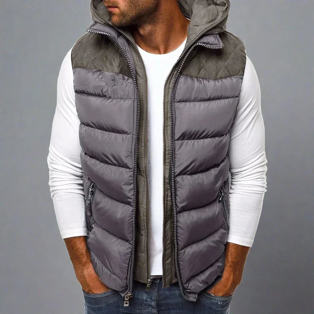 RAW Premium Bodywarmer | Urban Edge Hooded Puffer Vest