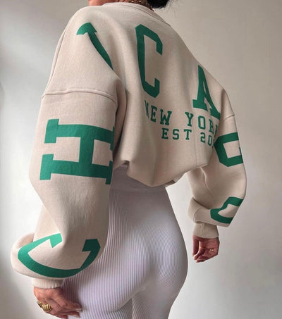 More comfortable, relaxed and stylish sweater