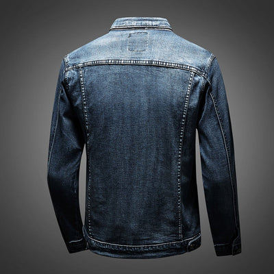 Men's button down the long -sleeved jacket | Convenient
