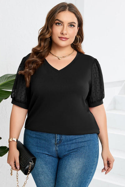 Helena | Sleek V-Neck Top