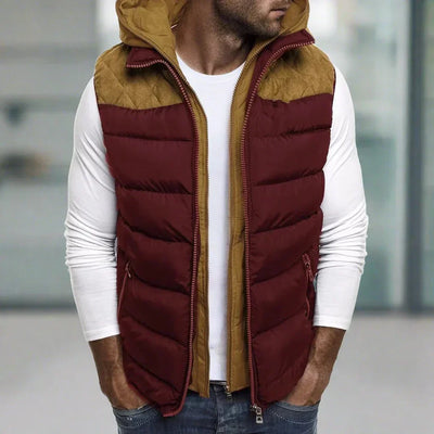 RAW Premium Bodywarmer | Urban Edge Hooded Puffer Vest