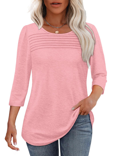 Mona | Pleated Casual Top