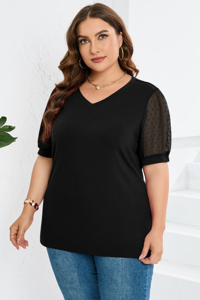Helena | Sleek V-Neck Top