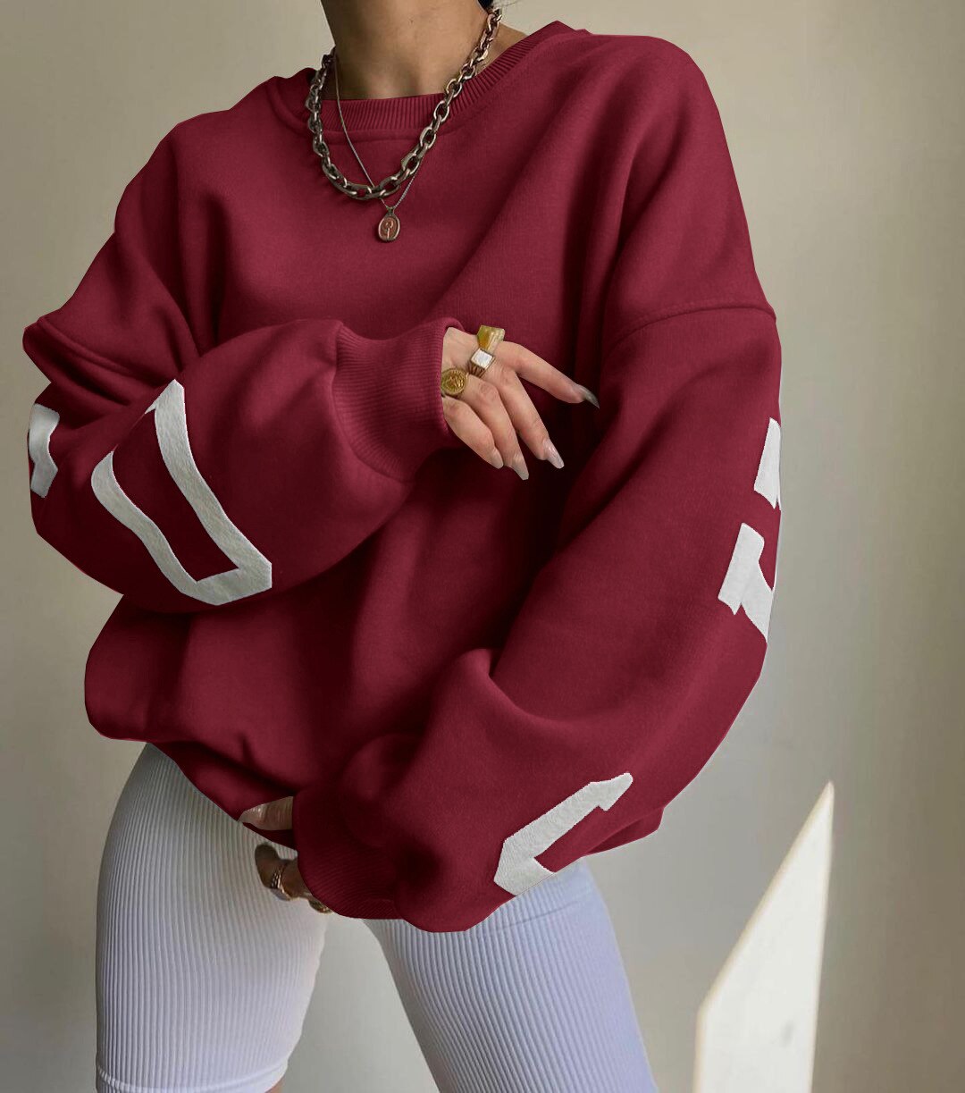 More comfortable, relaxed and stylish sweater