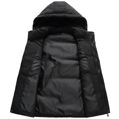 Calvin Hooded Bodywarmer | Premium Quilted Men's Bodywarmer with Hood