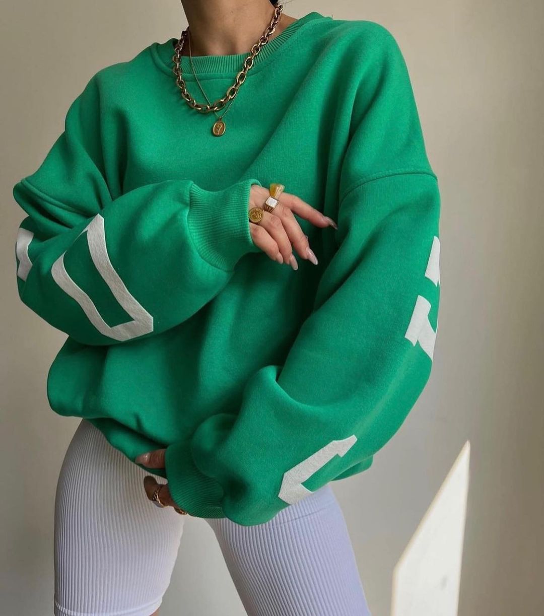 More comfortable, relaxed and stylish sweater