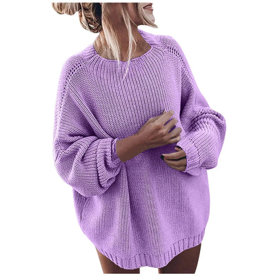Sweater in a relaxed fit with long sleeves for women