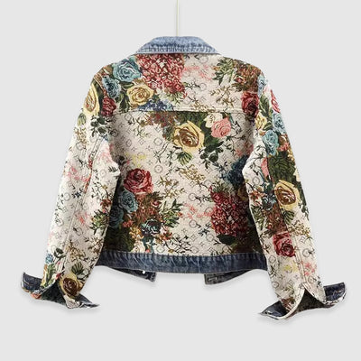 Clara™ | Amoretti Blossom Denim Jacket