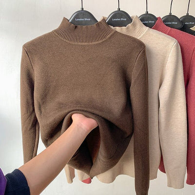 Nami | Turtleneck Knit Top
