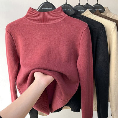 Nami | Turtleneck Knit Top