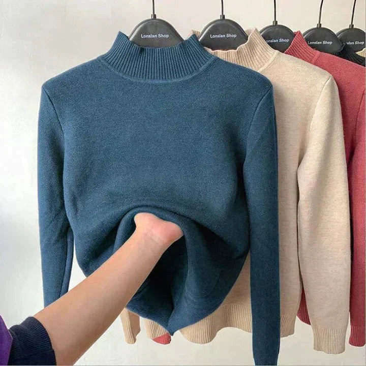 Nami | Turtleneck Knit Top