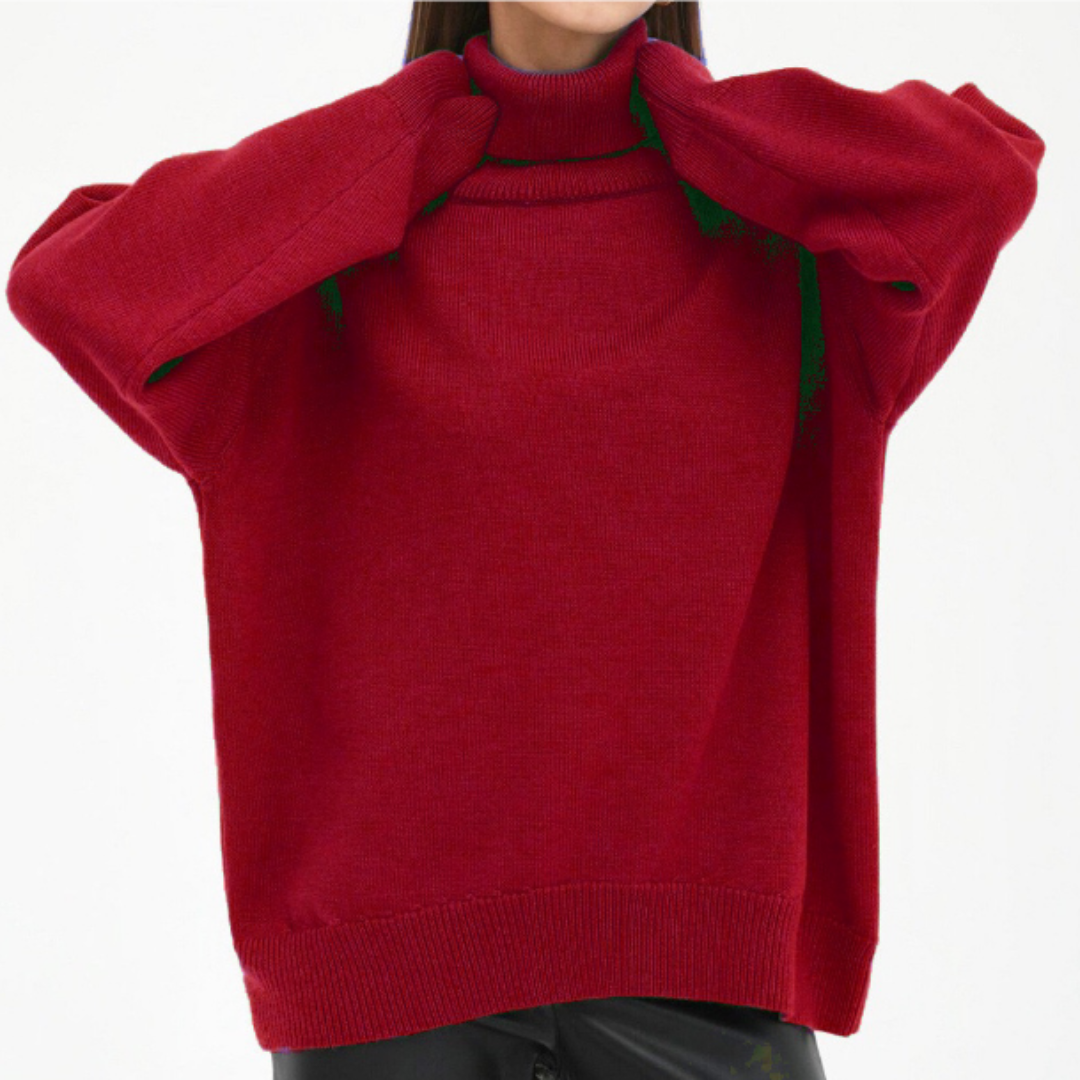 Elkein | Elegant turtleneck sweater for women
