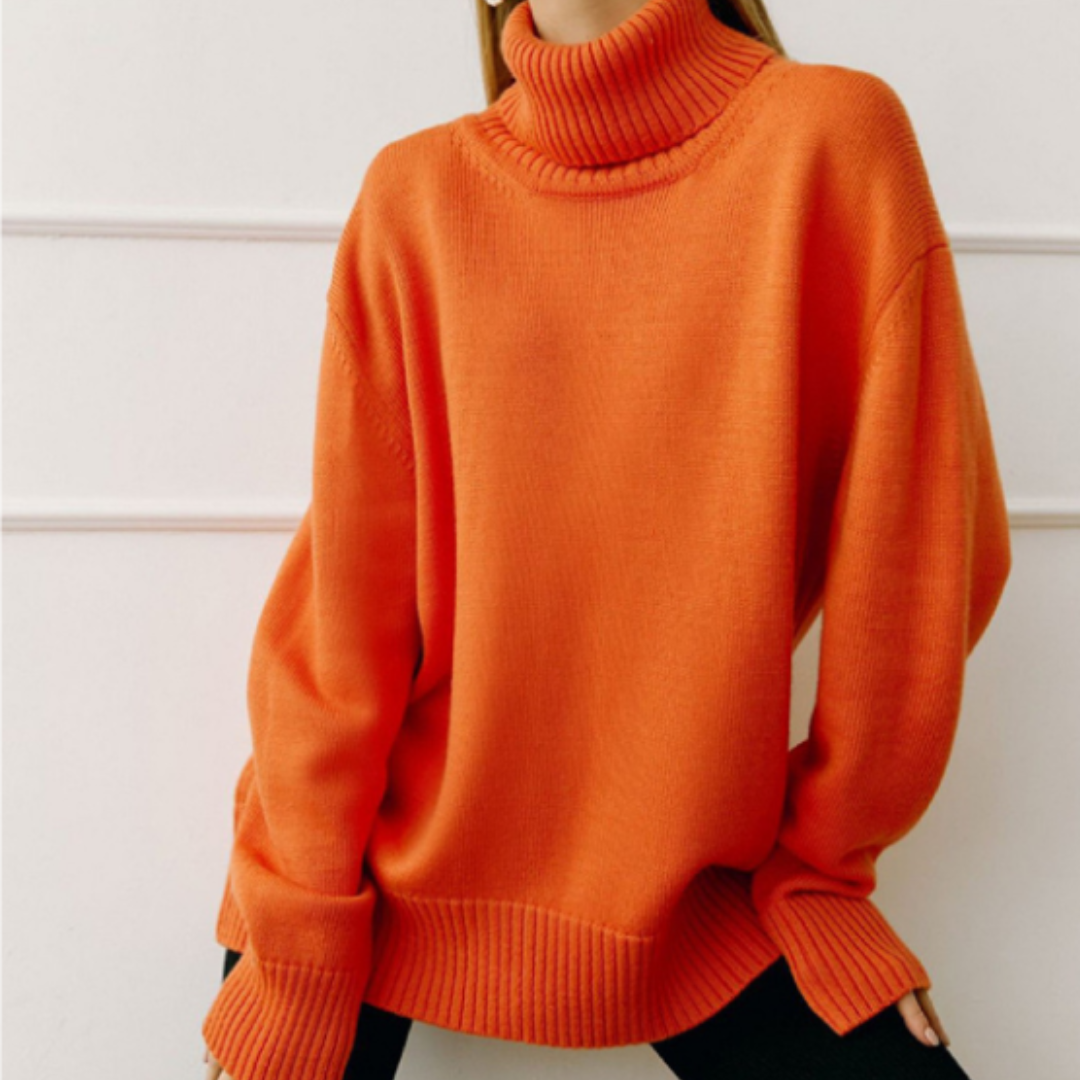 Elkein | Elegant turtleneck sweater for women