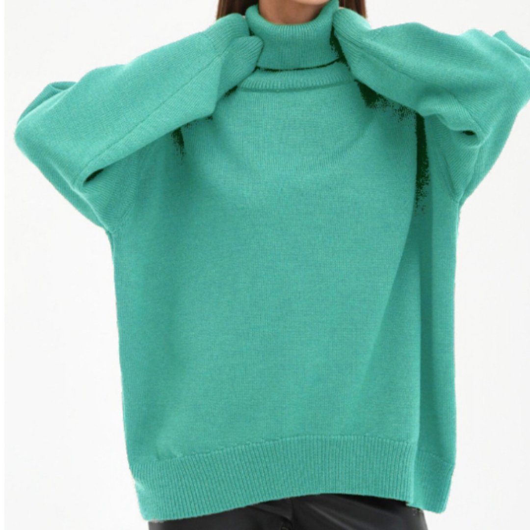 Elkein | Elegant turtleneck sweater for women