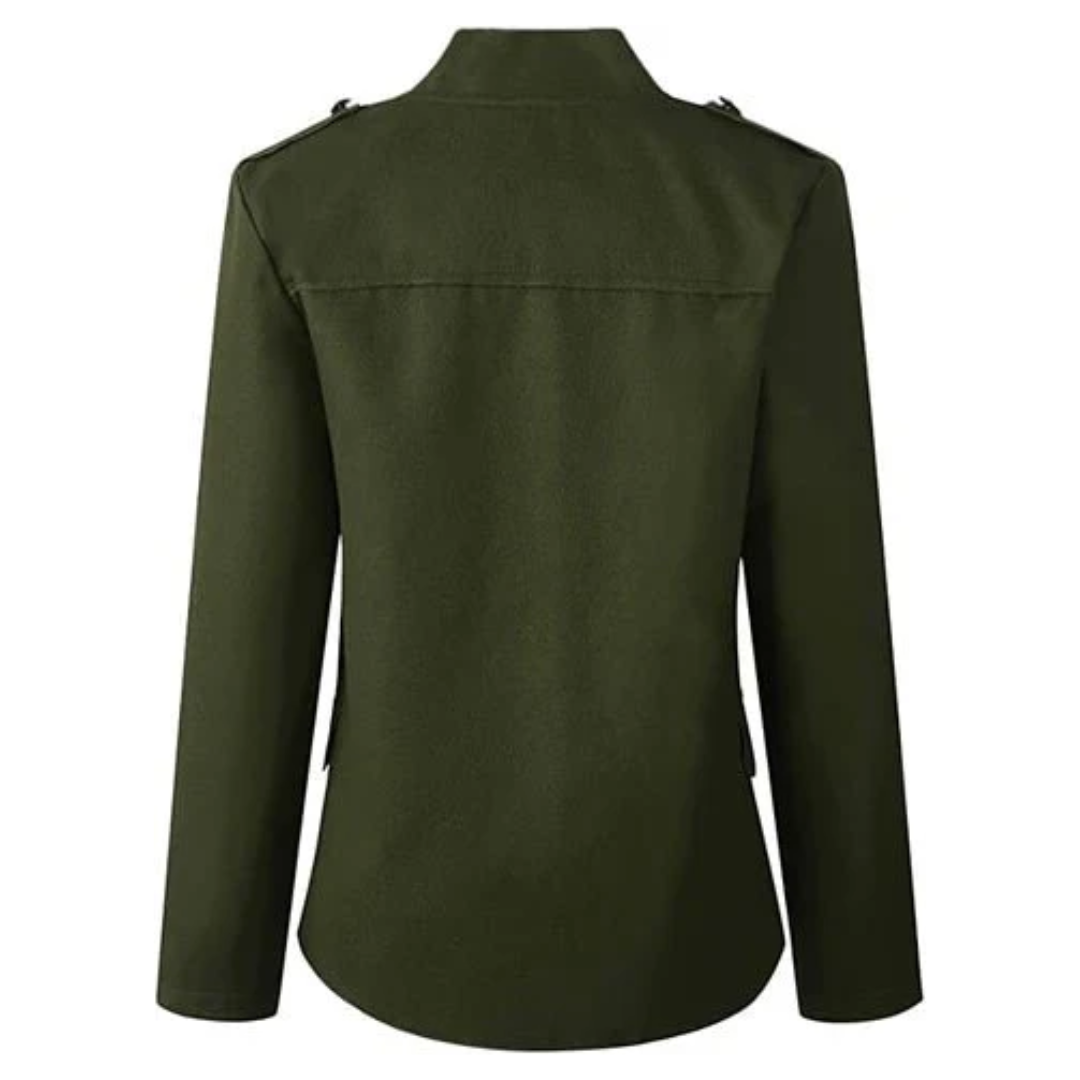 Amavinim | Damen Knöpfbare Jacke | Kurz