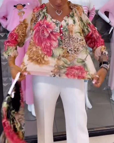 Elsie | Floral Blouse