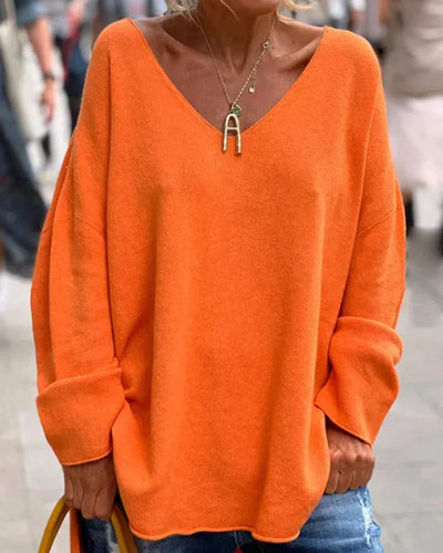 Women V-Pullover: Elegance & Comfort for Fall/Winter
