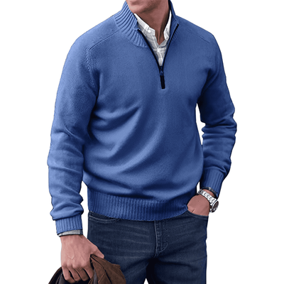 Andrew | Men’s Quarter-Zip Knit Pullover