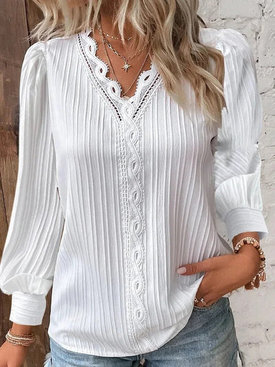 Lydia | Lace Detail Top