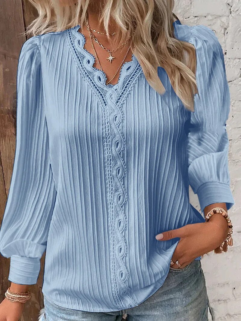 Lydia | Lace Detail Top